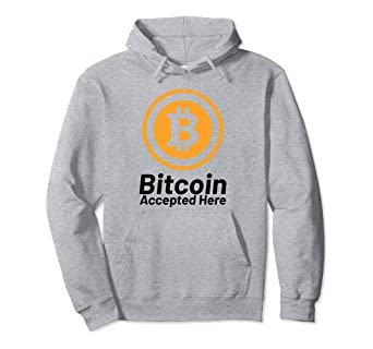 Sudadera bitcoin acepted here